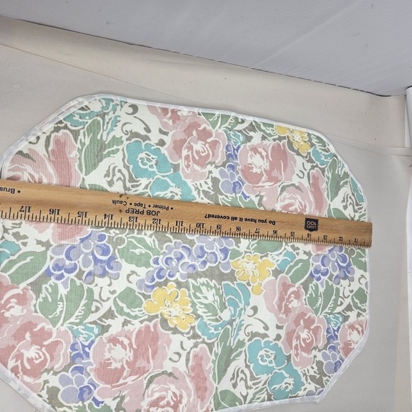 Home Statement Set Of 4 Country Cottage Table Kitchen Table Place Mats Floral - Picture 7 of 8